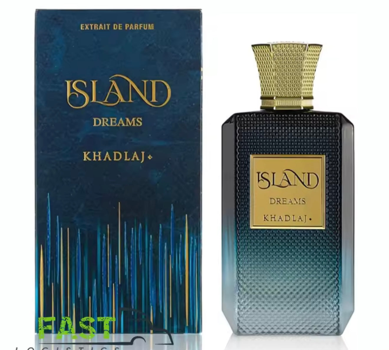Khadlaj Island Dreams  Extrait de Parfum 3.4 Onzas