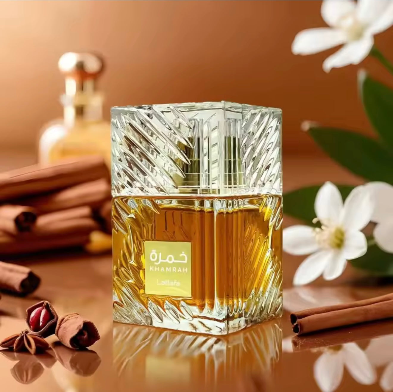 Lattafa Khamrah, Eau de Parfum , 3.4 Onzas, 100 ML